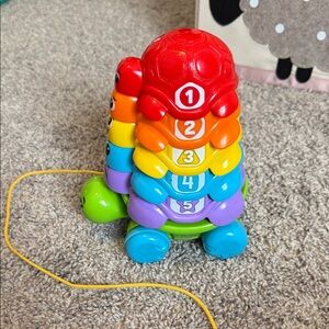 Colorful Stacking Turtle Learning Toy